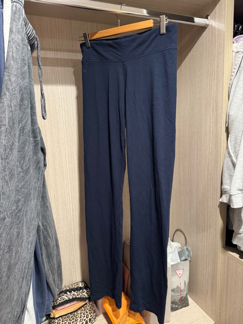 Fishers Finery Navy Bootcut Pants